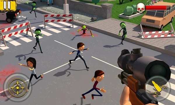 Halloween Sniper : Scary Zombies screenshot 19