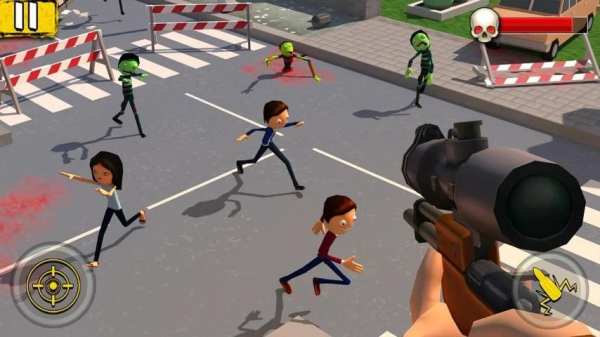 Halloween Sniper : Scary Zombies screenshot 11