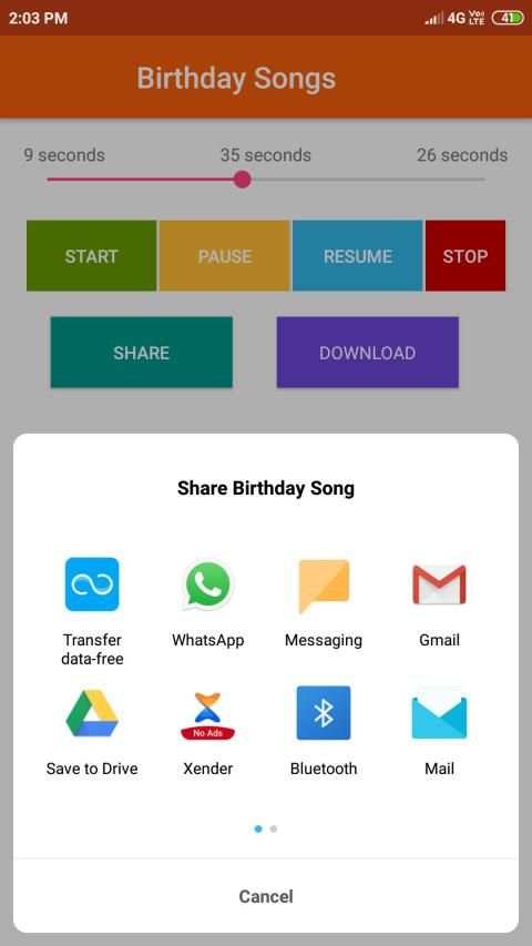 Marathi birthday songs स्क्रीनशॉट 4