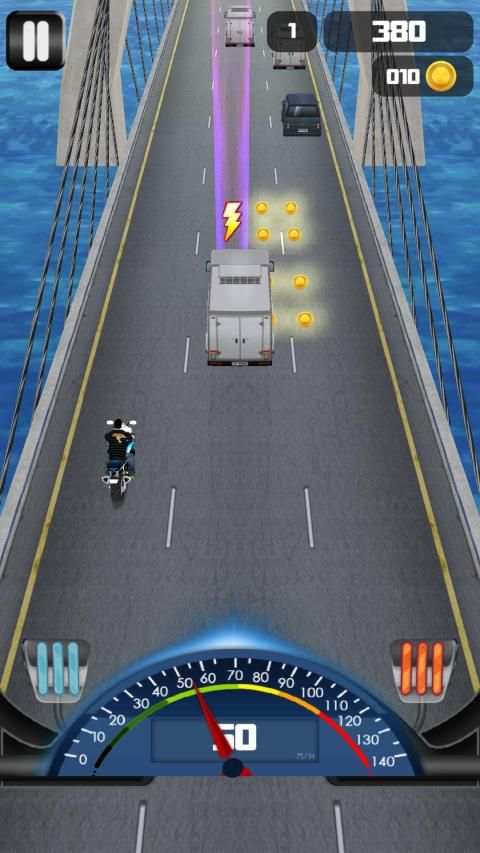Highway Bike Race 3D स्क्रीनशॉट 1