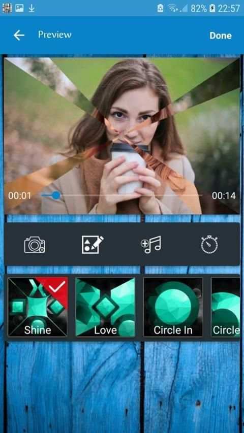 Imagen a Video Maker con música स्क्रीनशॉट 4
