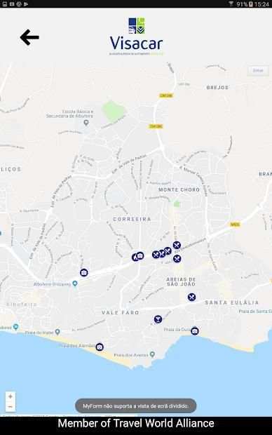 Visacar screenshot 1