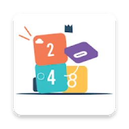 crazy 2048 : crazy game, funny square puzzle! आइकन