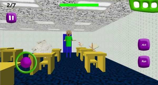 Teacher BaIdiii vs Granny In New Schoool screenshot 1
