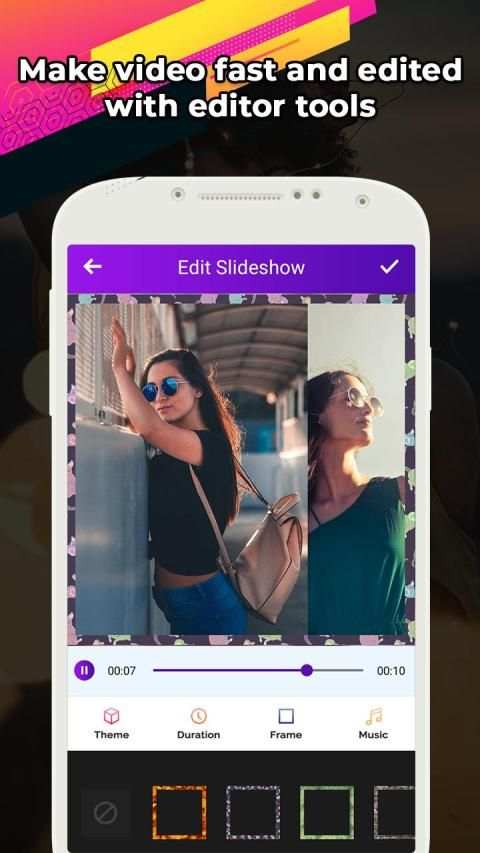 Video Maker with Song - Photo To Video screenshot 2