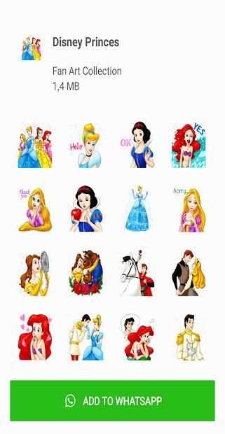 Disney Stickers For WhatsApp {WAStickerApps} screenshot 1