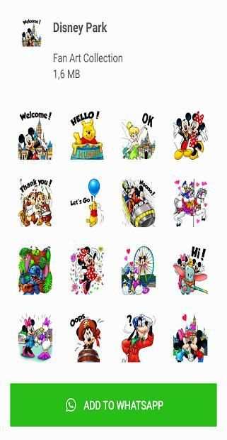 Disney Stickers For WhatsApp {WAStickerApps} screenshot 2