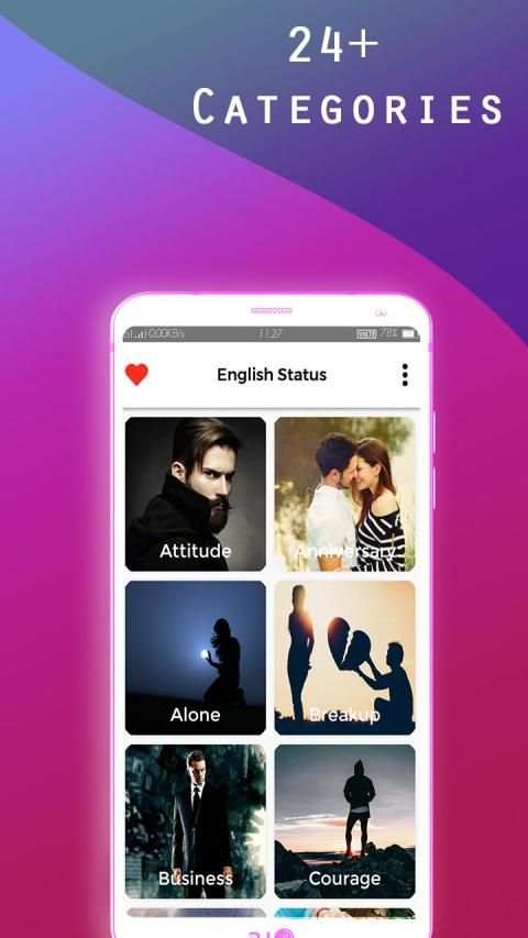 English Status screenshot 8