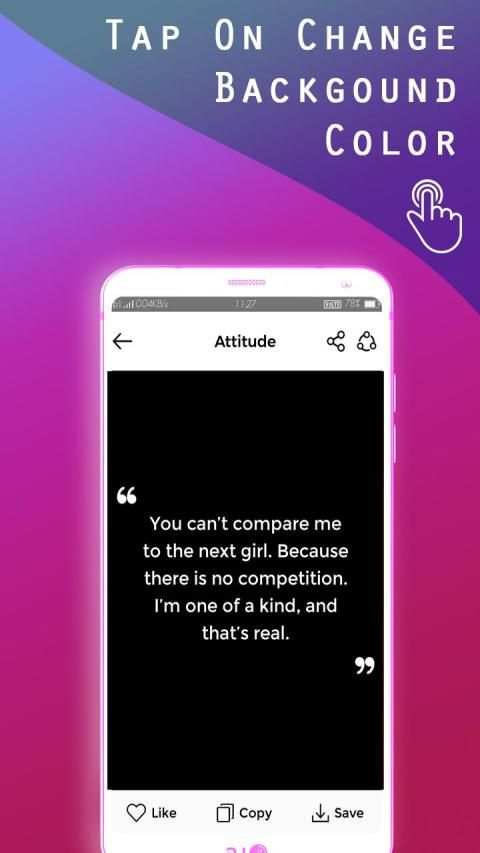 English Status screenshot 6