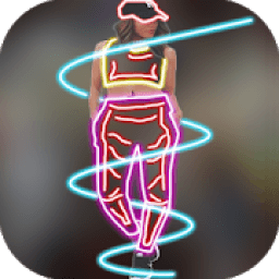 ikon Neon Photo Editor - Light Crown - Effet caméra