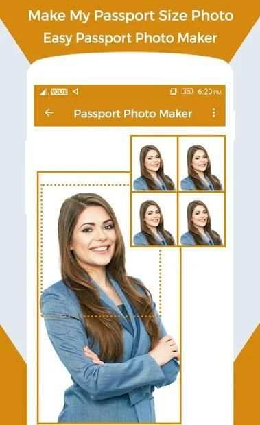 Passport size photo maker screenshot 2