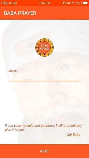 Baba Prayer screenshot 1