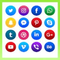 All Social Media Sites in one