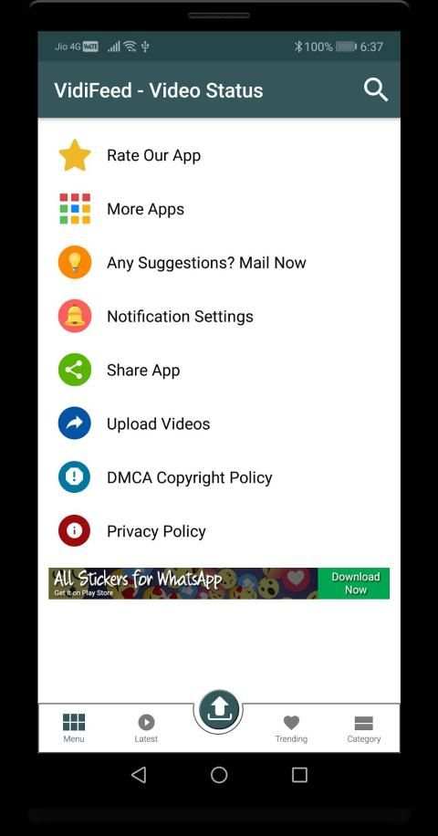 Video Status 2019 - VidiFeed screenshot 3