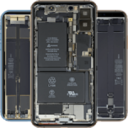 iOS Transparent 4K Wallpapers - Live Camera Screen आइकन