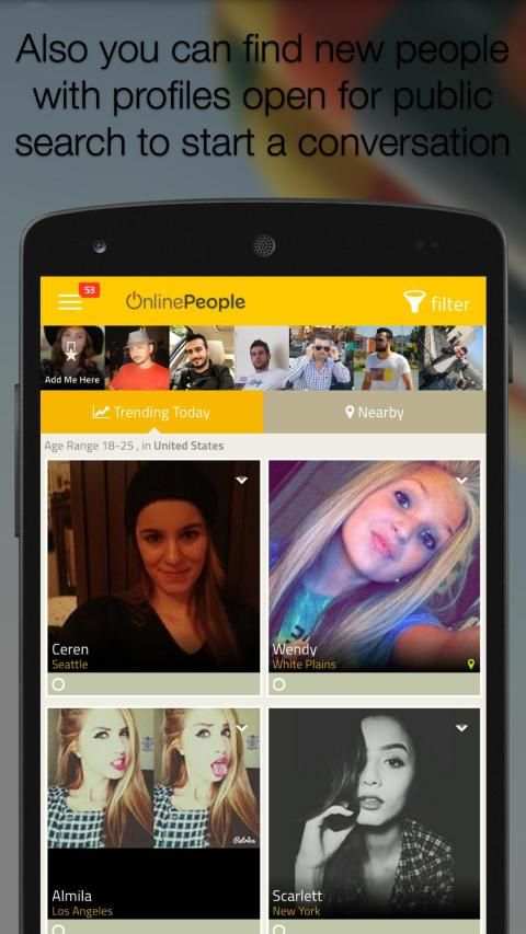 Online People-Meet New People screenshot 3