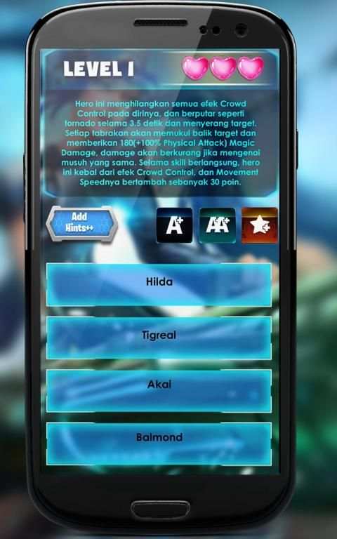 Quiz Mobile Legend 2019 screenshot 3