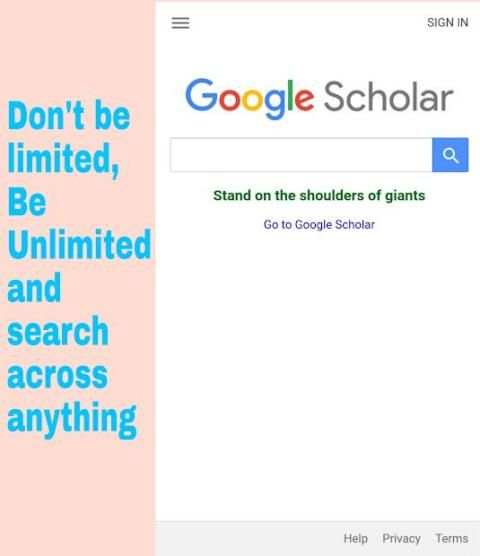 Scholar screenshot 1