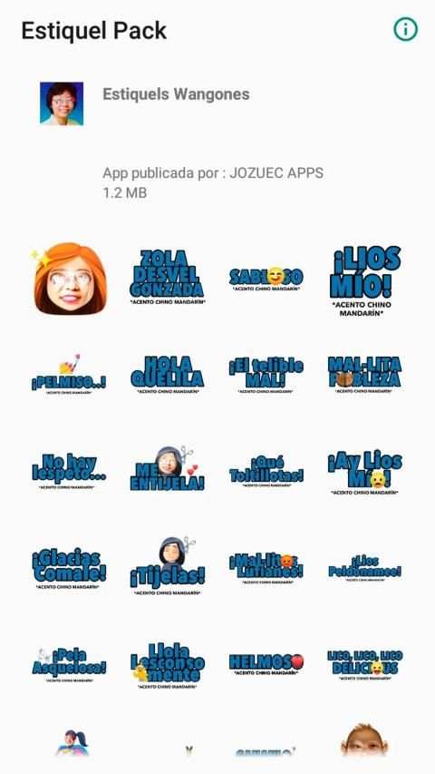 Estiquels Wangones screenshot 2