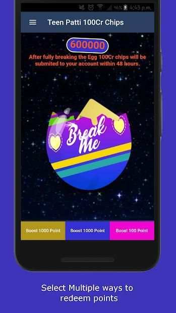 3 Patti 100Cr Free Chips screenshot 1