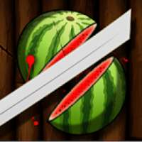 Ninja Katana Fruits Cut logo