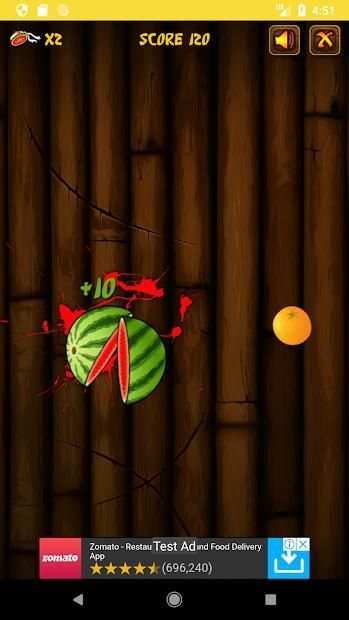 Ninja Katana Fruits Cut screenshot 2