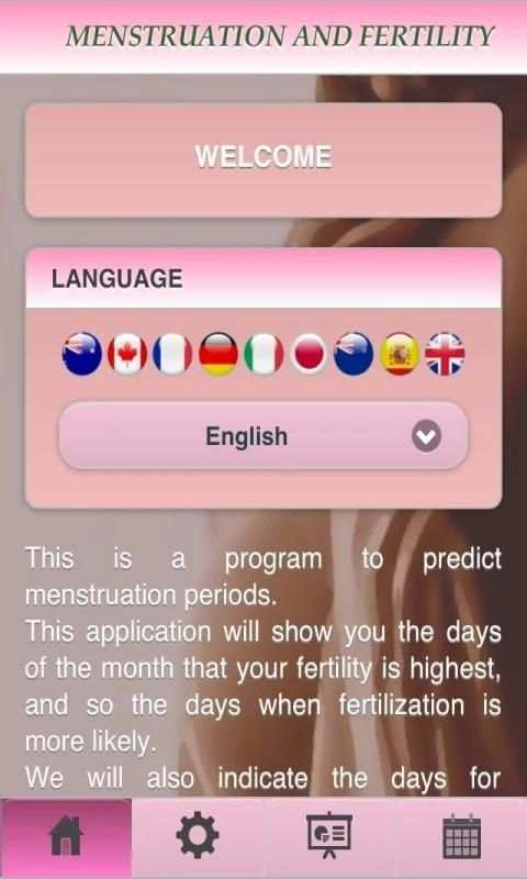 Menstruation Fertility Pro Lte स्क्रीनशॉट 2
