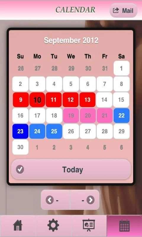 Menstruation Fertility Pro Lte स्क्रीनशॉट 5