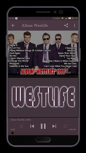 Westlife Full Album Mp3 Lengkap screenshot 2