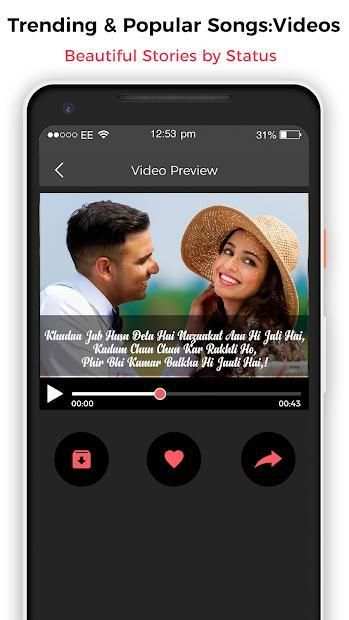 Feeling Video Status And Feeling Text Status screenshot 3