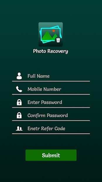 Photo Recovery स्क्रीनशॉट 1