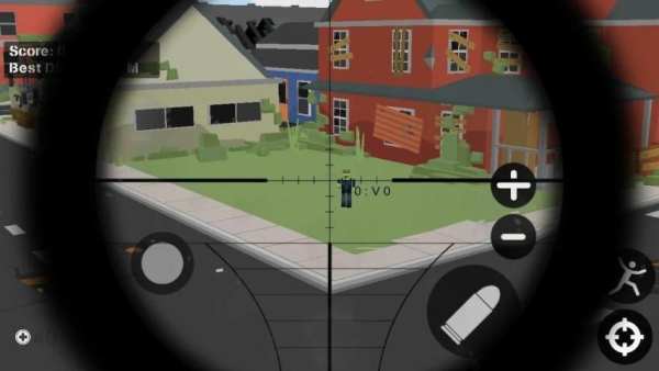 Zombie Craft Survival Sniper screenshot 1