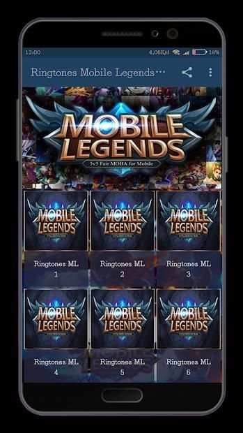 Ringtones Mobile Legends Mp3 - Best ML Collection screenshot 2