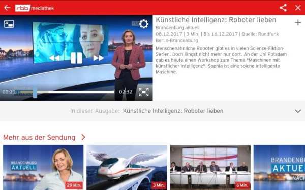 rbb Mediathek 8 تصوير الشاشة