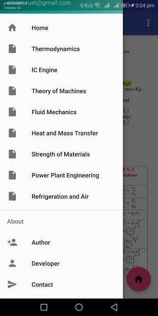 Mechanical Engineering Formulas screenshot 2
