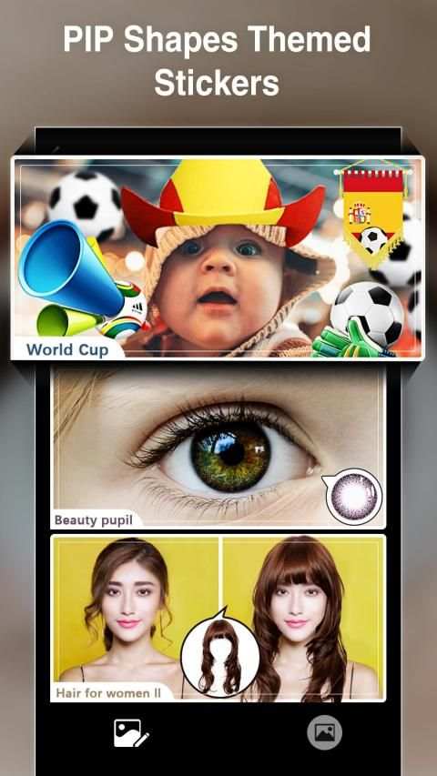 PIP Photo Editor स्क्रीनशॉट 4
