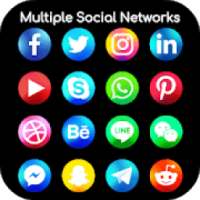 All Social media & All Social Networks in one