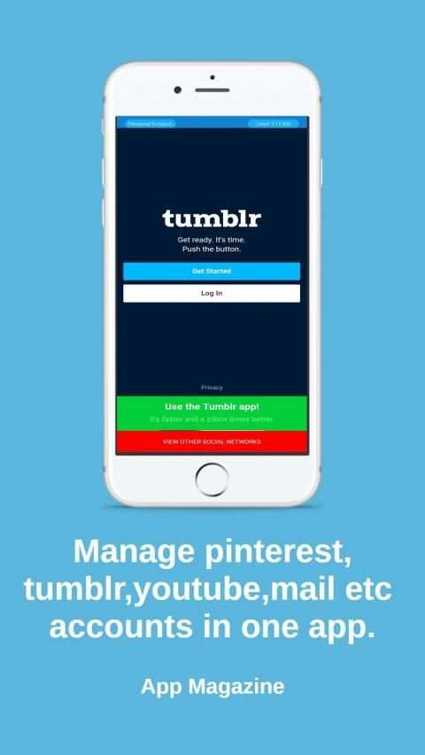 All In One Social Media App screenshot 1