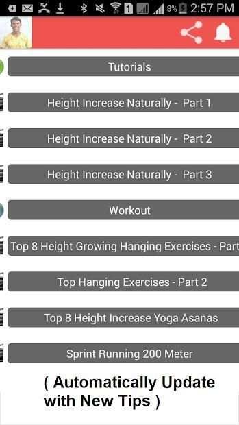 Height Increase Home Workout Tips screenshot 2