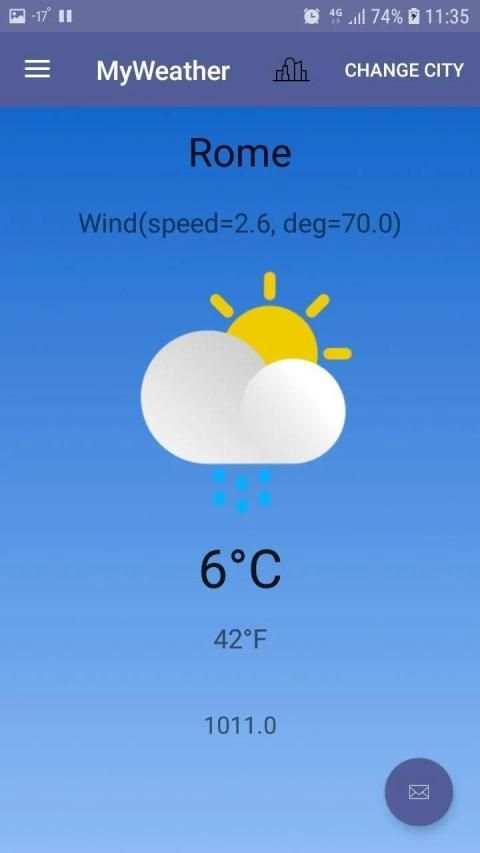 WeatherApp screenshot 3