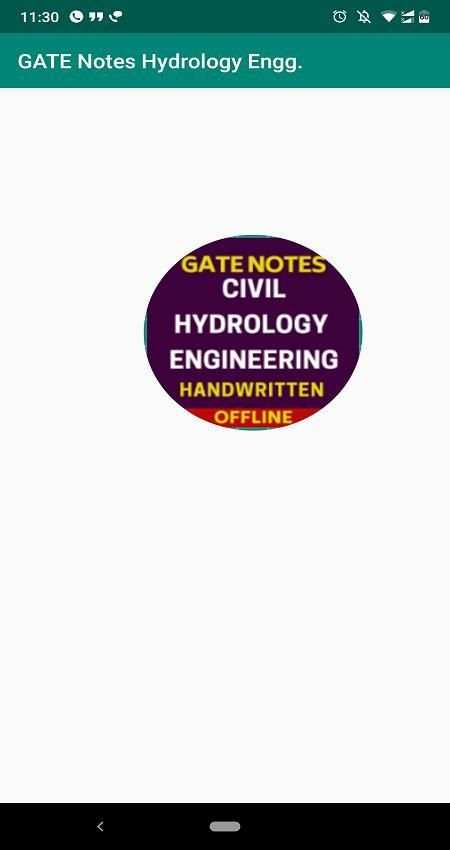 GATE Notes Hydrology Engineering screenshot 4