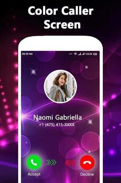 3D Color Caller Screen - Love Caller Screen 1 تصوير الشاشة