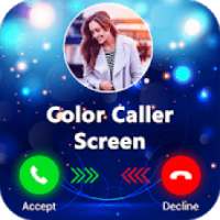 3D Color Caller Screen - Love Caller Screen