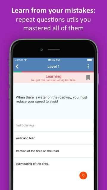 DMV Permit Practice Test 2019 Edition screenshot 3