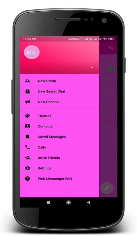 Pink Messenger screenshot 1