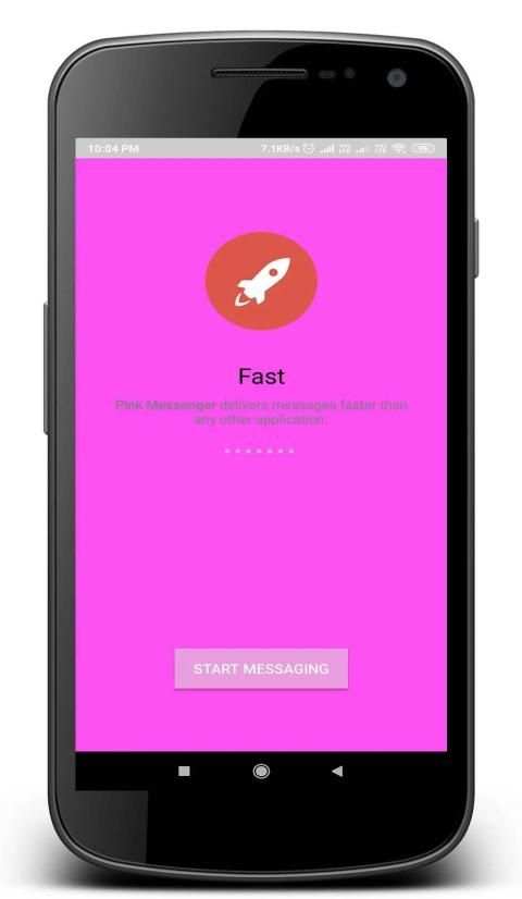 Pink Messenger screenshot 4