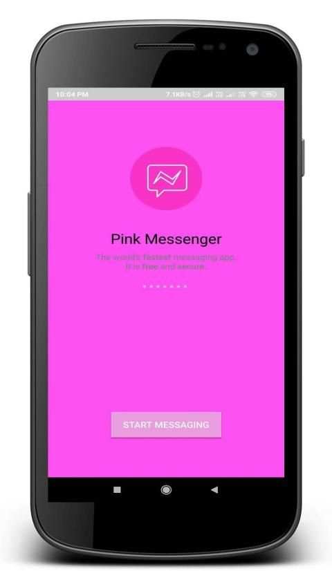 Pink Messenger screenshot 3