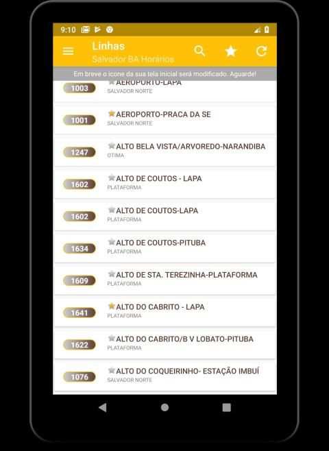 Salvador Bus - Linhas e horários offline screenshot 2