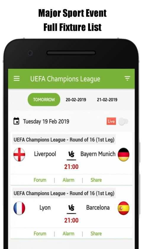Live Sports TV Guide - Free TV Channels Frequency स्क्रीनशॉट 9