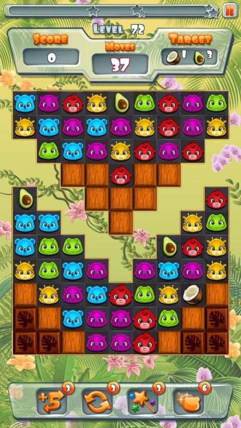 Sweet Zoo Match 3 स्क्रीनशॉट 6